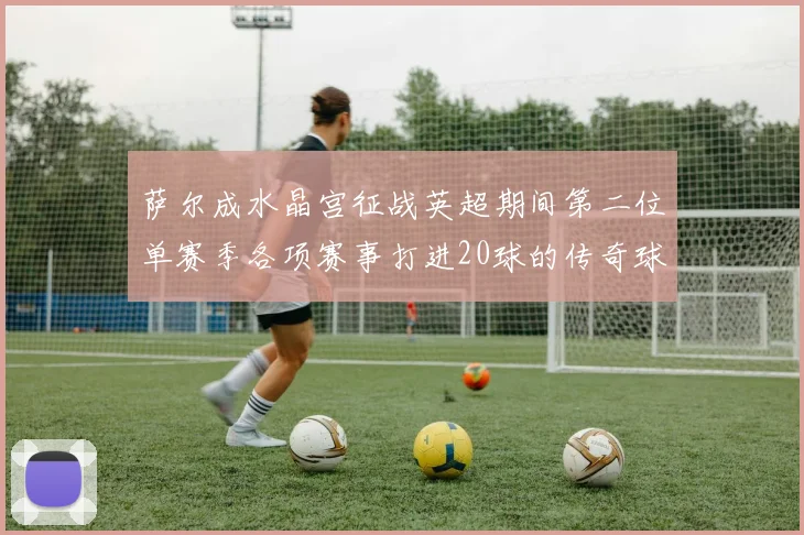 萨尔成水晶宫征战英超期间第二位单赛季各项赛事打进20球的传奇球员